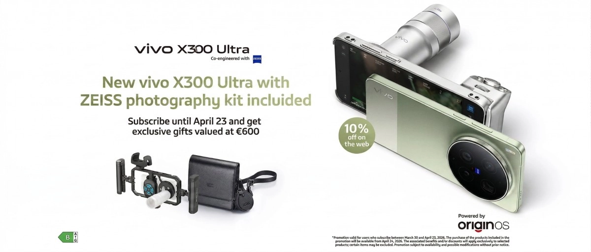 vivo X300 Ultra with ZEISS photography kit.