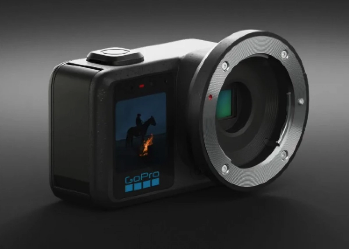 GoPro Mission 1 camera with 1-inch sensor.