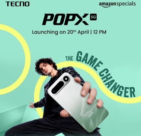 Tecno Pop X 5G phone launch announcement