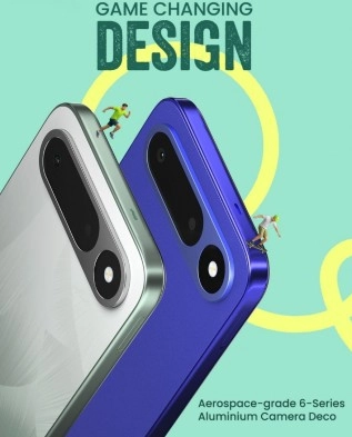 Tecno Pop X 5G phones with camera design.
