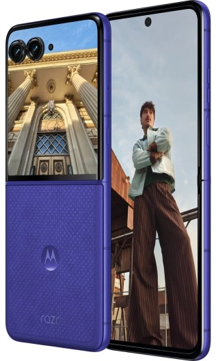 purple foldable phone