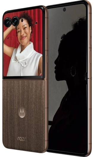 Motorola Razr 70 Ultra renders with dual cameras.