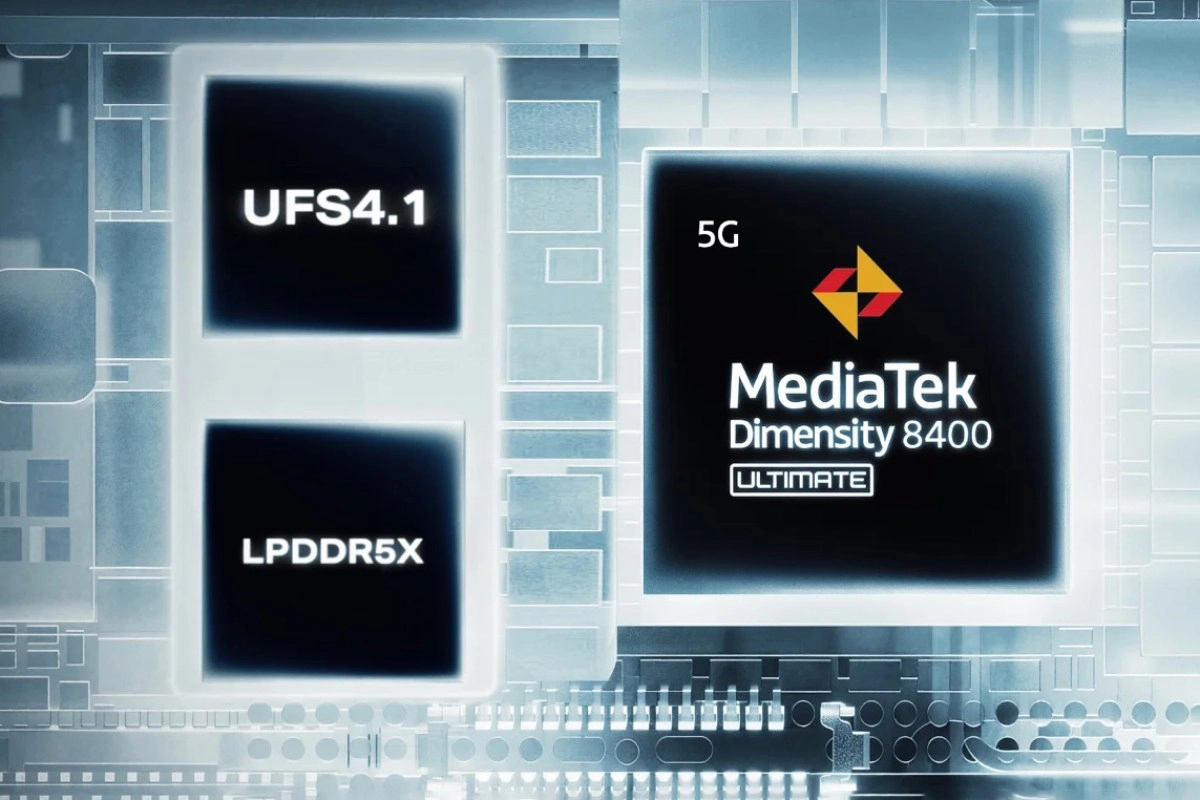 Dimensity 8400, UFS 4.1, LPDDR5X chips