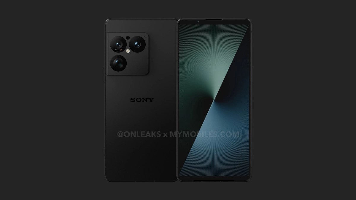 Sony Xperia 1 VIII renders show triple camera system.