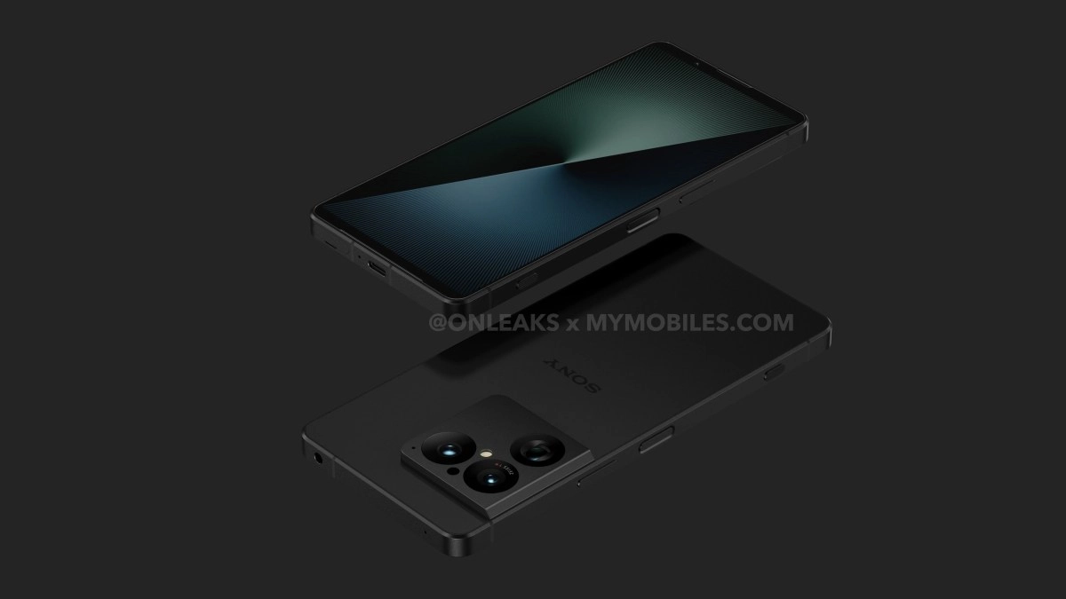 Sony Xperia 1 VIII render with triple camera