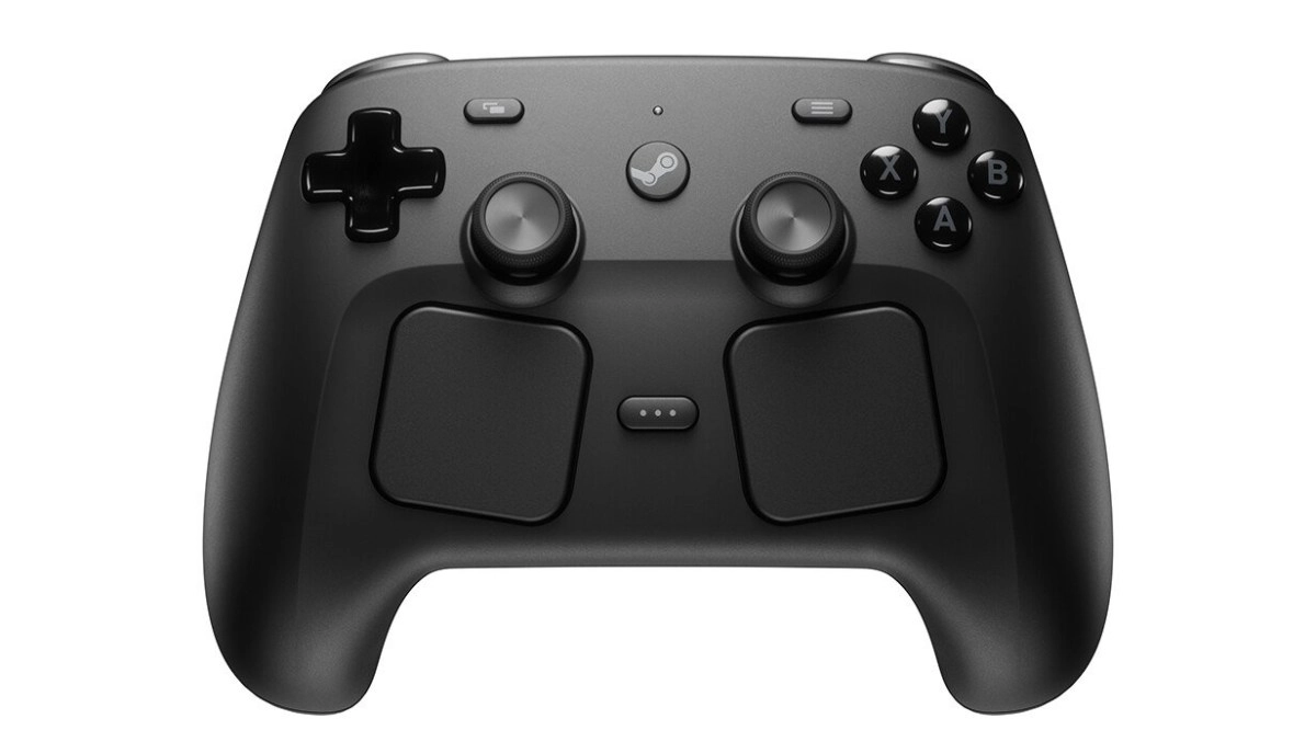 Steam Controller with dual trackpads and joystick