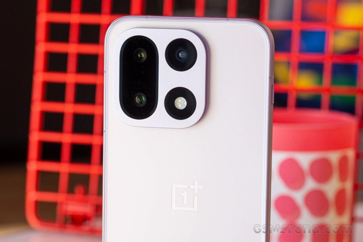 OnePlus phone camera module and logo