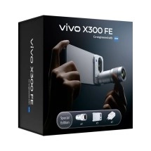 vivo X300 FE box with Zeiss Tele Extender Lens