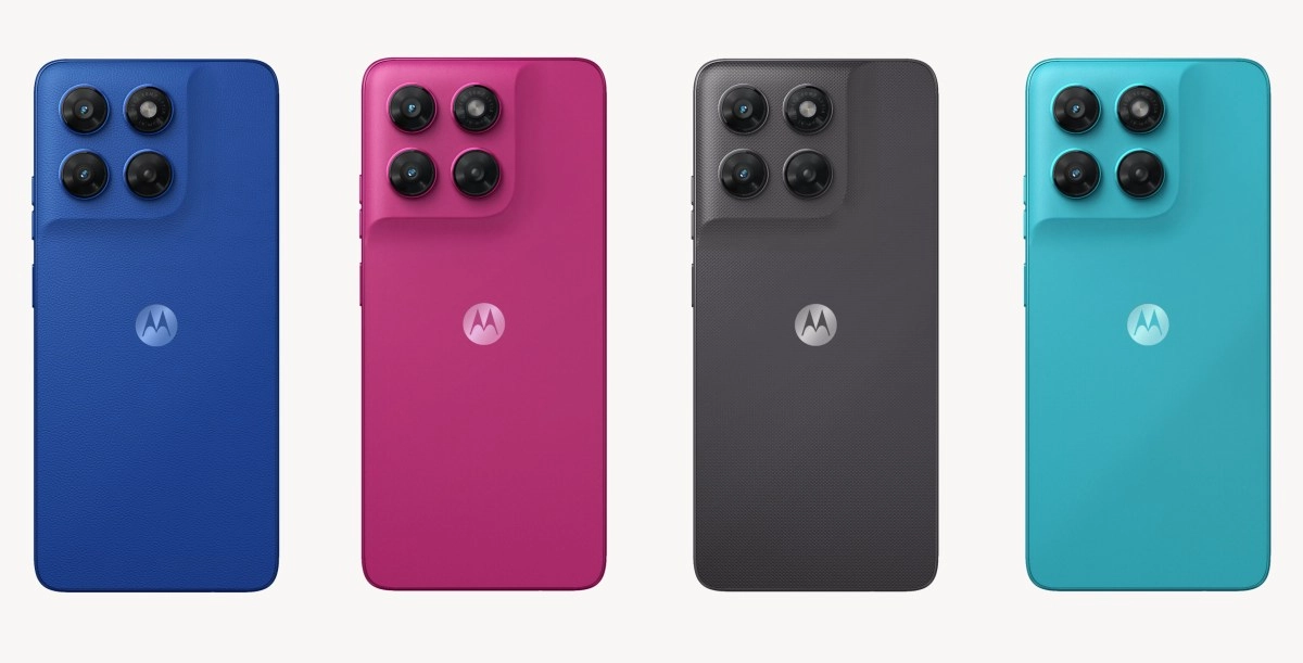 Moto G37 and G37 Power phones, multiple colors