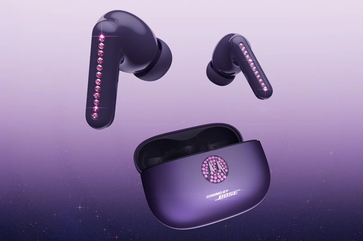 Motorola Buds 2 Plus with Swarovski crystals.