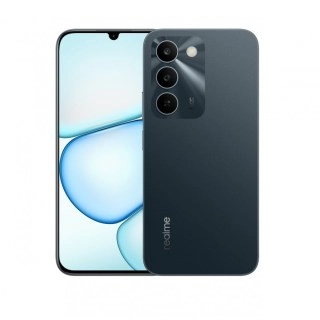 Realme C100 phone with triple camera