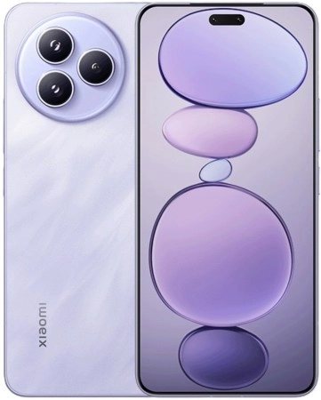 Xiaomi Civi 6 Pro phone with triple camera, purple.