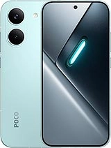 POCO C61 light blue smartphone trending