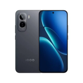 iQOO Z11 dark gray smartphone back and front