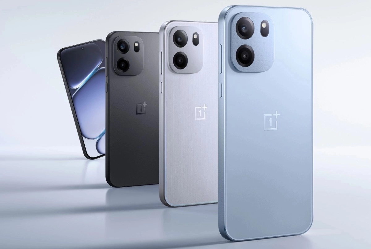 OnePlus Nord CE6 phones in different colors.