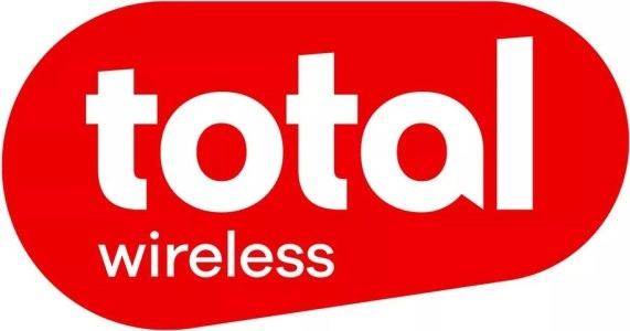 Total Wireless logo with Verizon 5G support