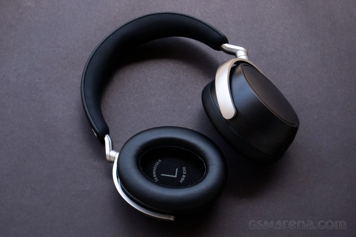 Sennheiser HDB 630 headphones on dark background