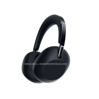 Leaked Sony WH-1000XM6 headphones in black.