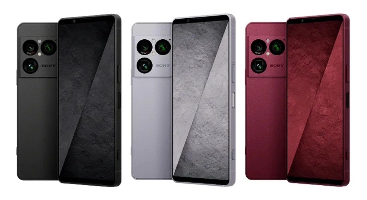 Sony Xperia 1 VIII leaked renders in three colors.