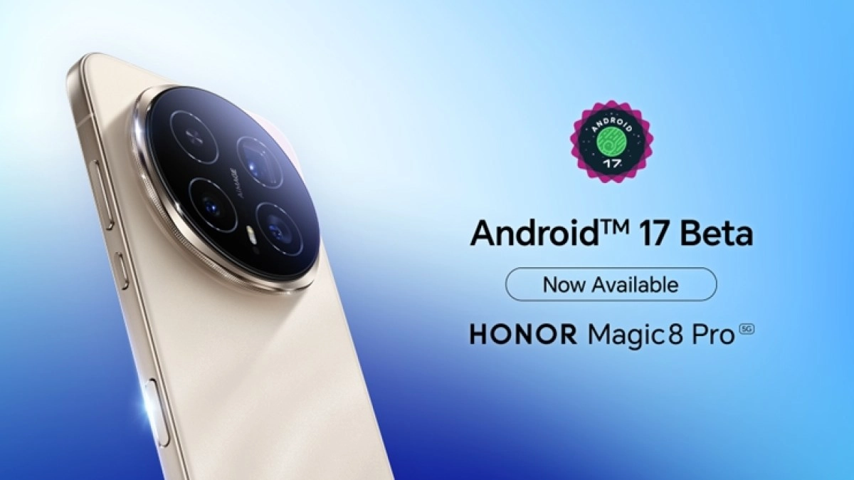 Honor Magic8 Pro Android 17 Beta program