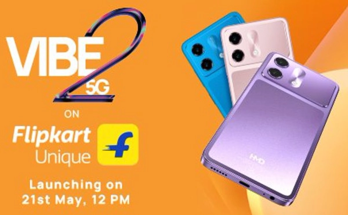 HMD Vibe 2 5G phones on Flipkart banner