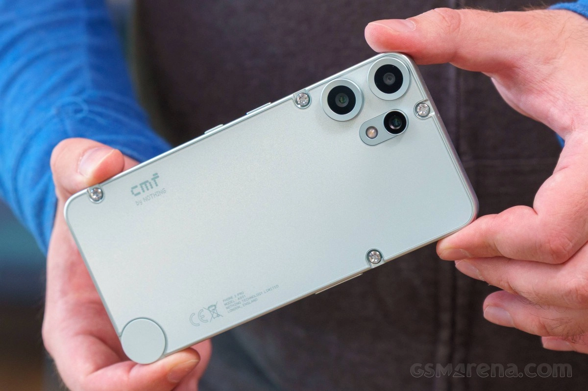 CMF Phone 3 Pro rear camera and branding detail.