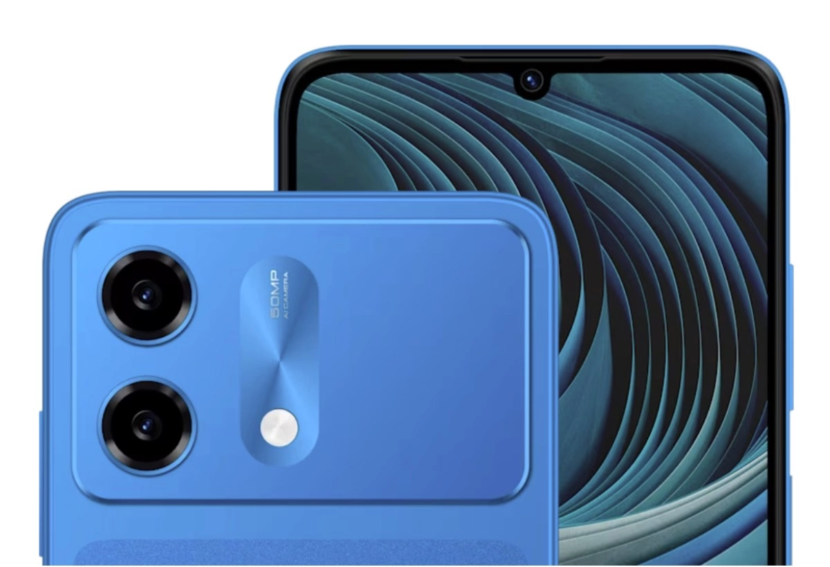 HMD Vibe 2 5G blue 50MP camera and screen.