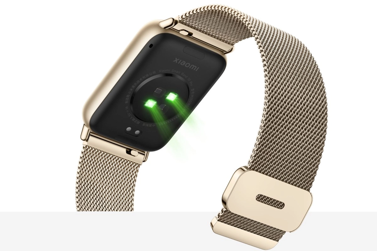Xiaomi Smart Band 10 Pro heart rate sensor