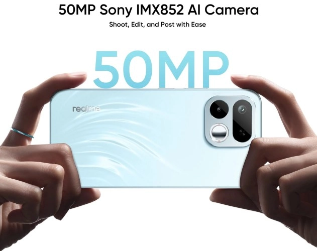 Realme 16T 50MP Sony IMX852 camera