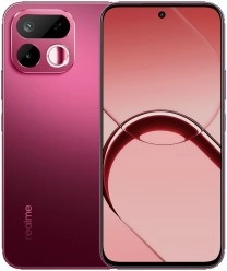 Realme 16T smartphone, pink, 144Hz display.