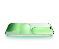 Honor 600e green smartphone with screen