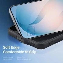 Samsung S26 FE in black protective case.