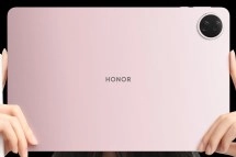 Pink Honor Pad 20 tablet with camera