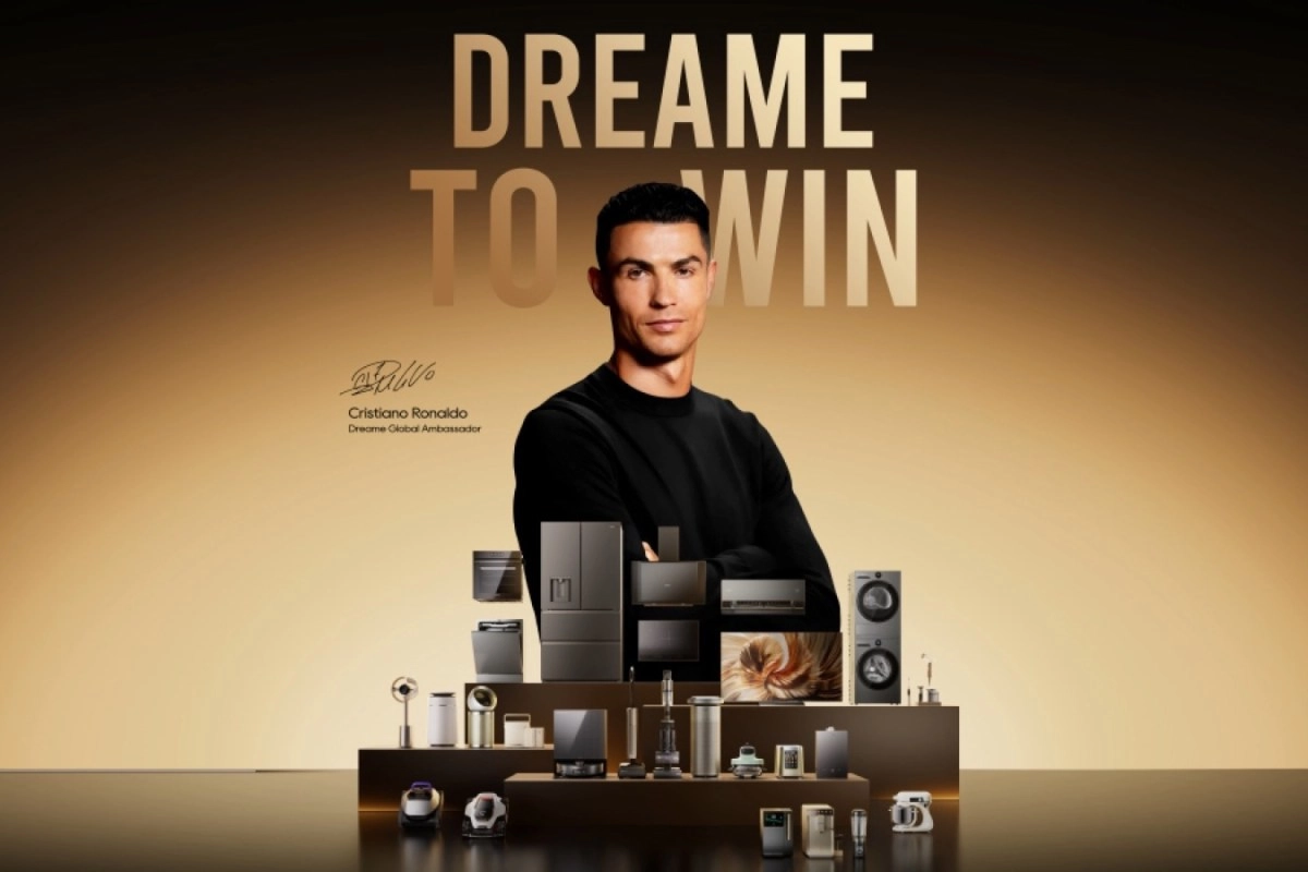 Cristiano Ronaldo announced as Dreame Global Ambassador