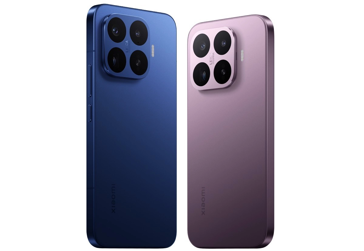 Xiaomi 17T, 17T Pro blue and purple phones
