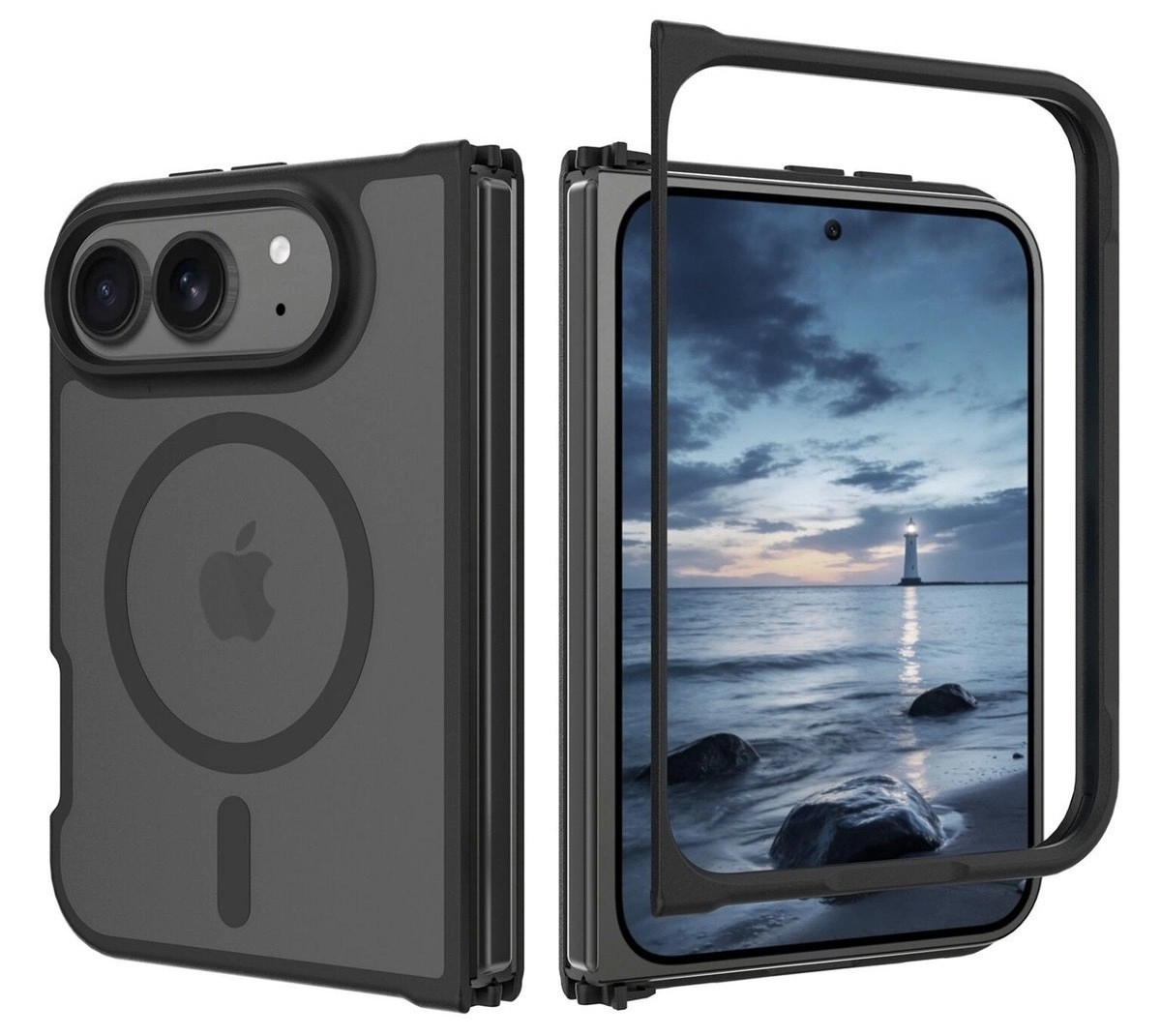 iPhone Ultra foldable case dual camera setup leak