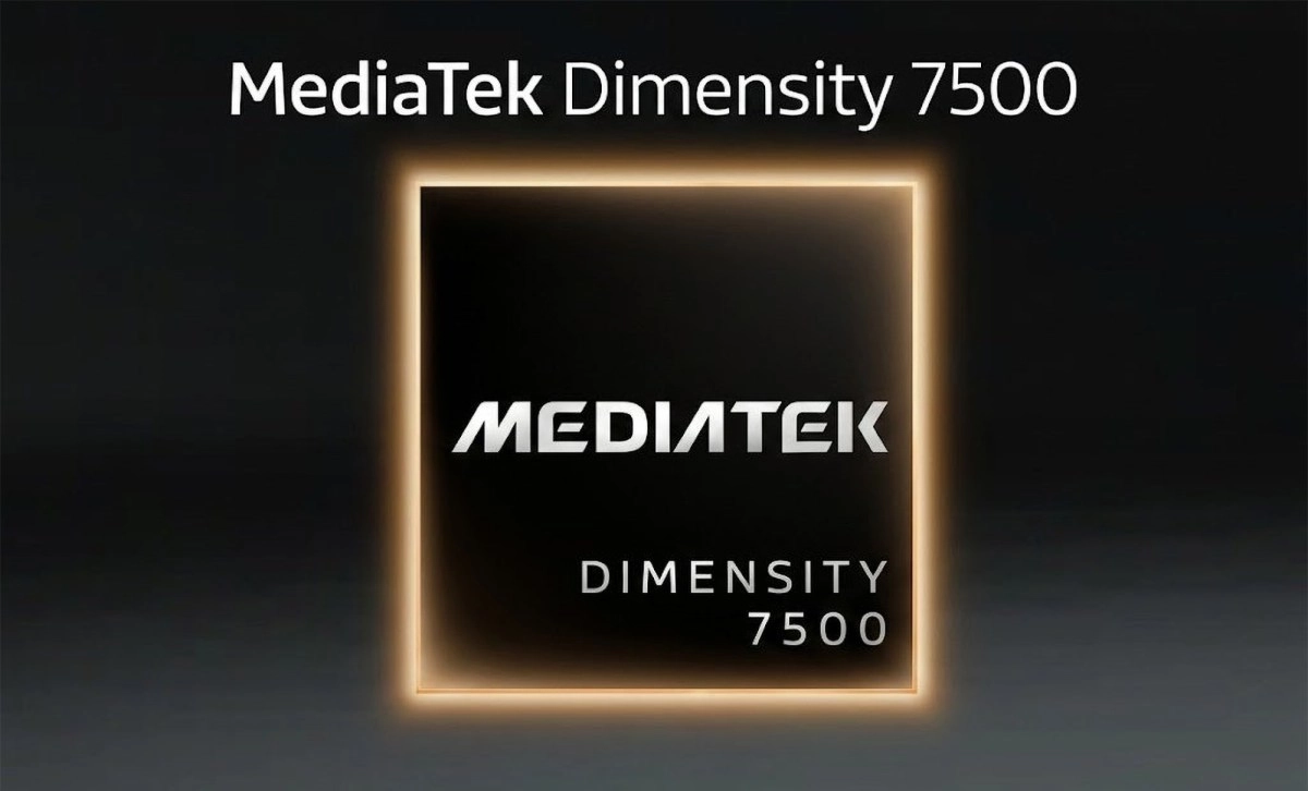 MediaTek Dimensity 7500 chip announced.