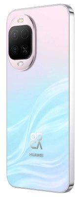 Huawei nova 16z back, pink-blue gradient, triple camera.
