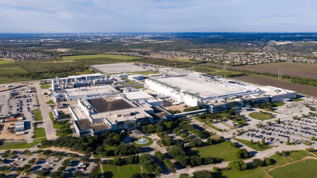 Samsung semiconductor factory complex in Texas.