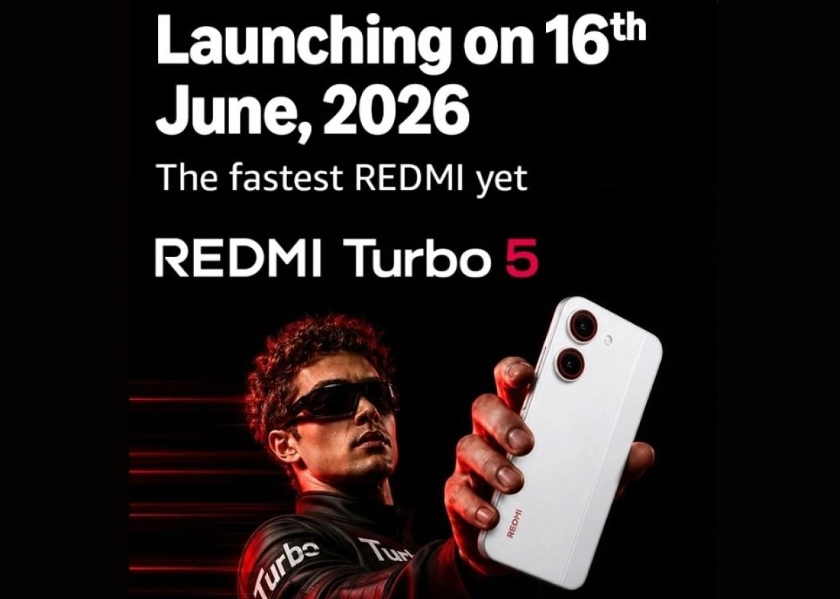 Redmi Turbo 5 India launch date June 16, 2026.