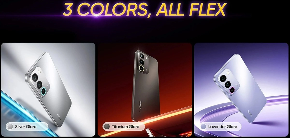 Silver, Titanium, Lavender Glare.