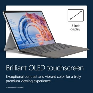 Surface Pro 13-inch OLED touchscreen display