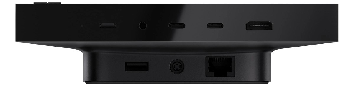 Surface RTX Spark Dev Box rear ports closeup