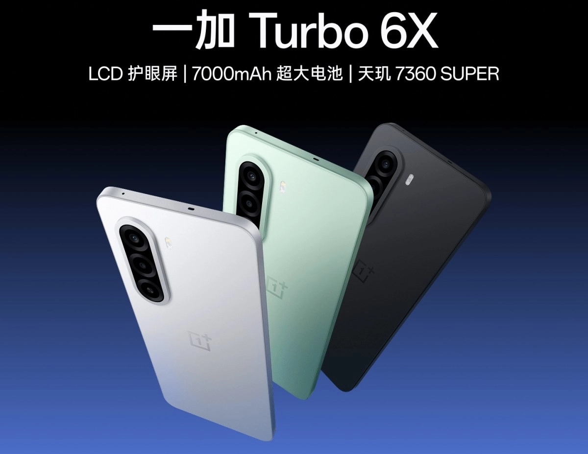 OnePlus Turbo 6X in three colors, revealed specs