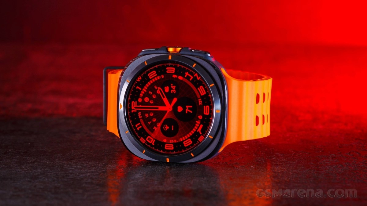 Samsung Galaxy Watch Ultra 2 orange smartwatch