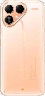 Tecno Pova 8 rear camera and Alive Matrix Display.