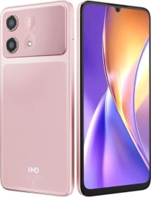 HMD Vibe 2 5G phone, pink, 6/128GB variant.