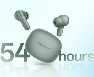 OnePlus Nord Buds 4 green with 54-hour battery life.