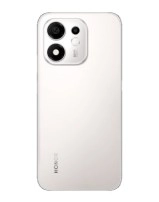 Honor 600 Smart phone back, white, dual camera.