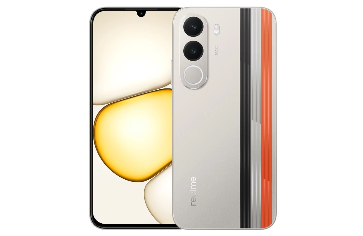 Realme P4x 4G phone with 8000mAh battery.